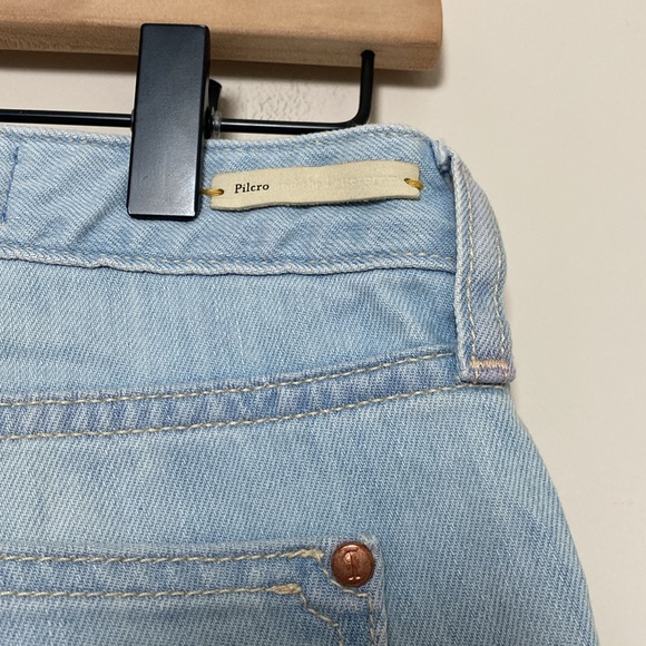 Anthropologie Pilcro and the Letterpress Stet Fit Light Wash Mid Rise Jean Sz 27 - Picture 7 of 12